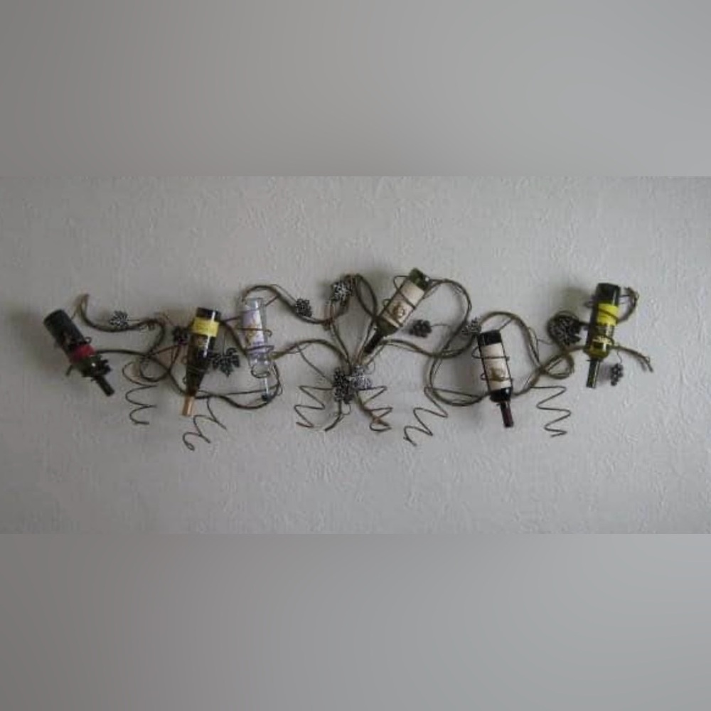 Grape wine rack